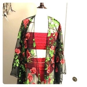 Rose Kimono
